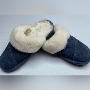 Nuknuuk BLU Suede/Sheepskin Slippers, 8 Spring Sale